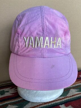 Vintage nylon Yamaha adjustable hat 80s-90s